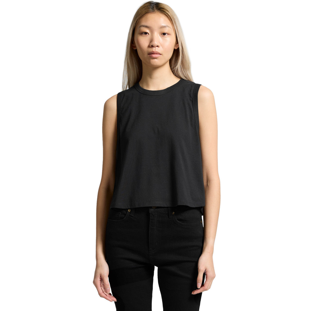 Wo's Martina Crop Tank – Tank Top - FRONT