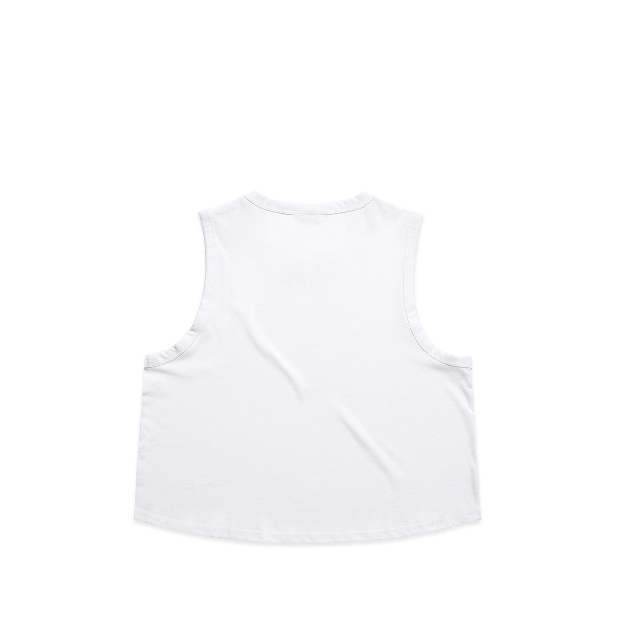 Wo's Martina Crop Tank – Tank Top - WHITE - BACK