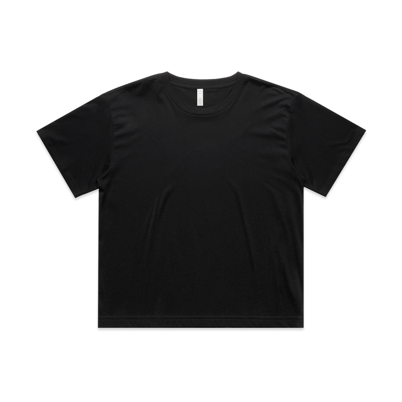 Wo's Martina Crop Tee – T-Shirt - Black