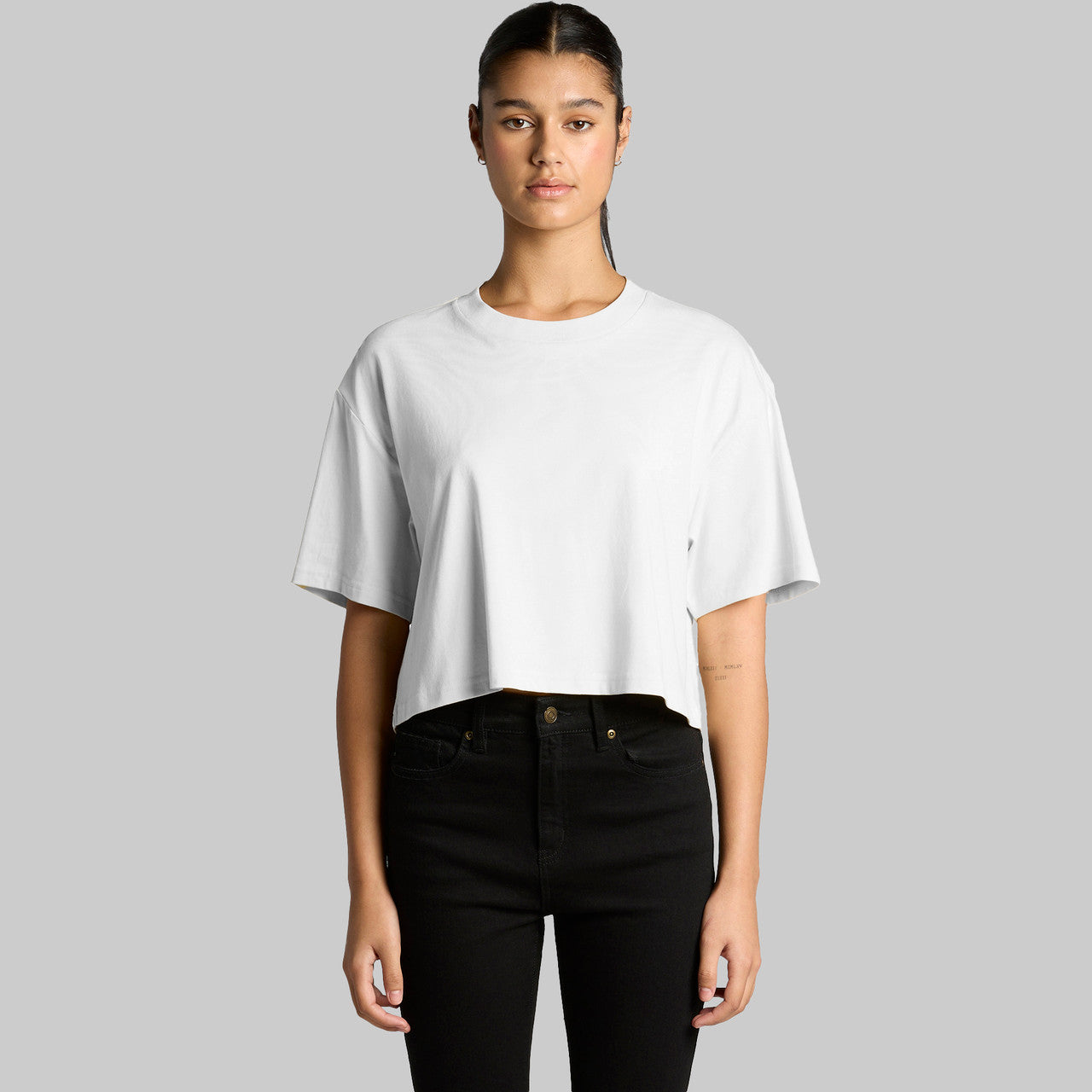 Wo's Martina Crop Tee – T-Shirt - MAIN