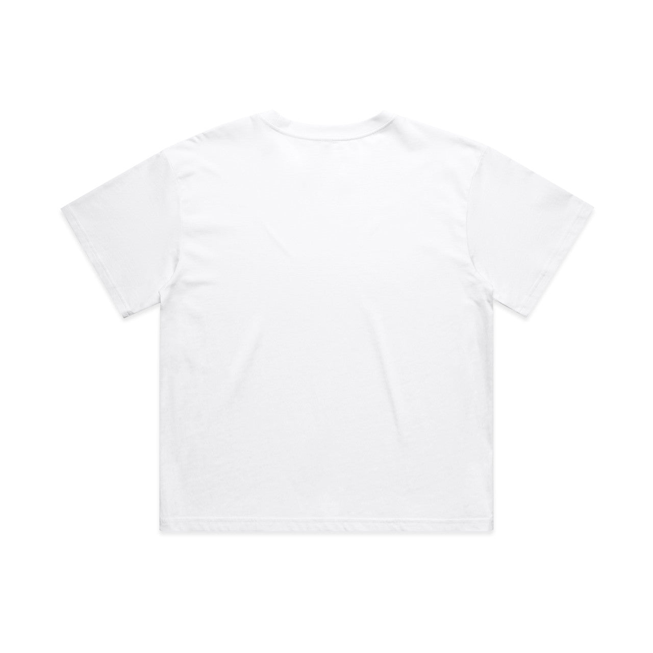 Wo's Martina Crop Tee – T-Shirt - WHITE - BACK