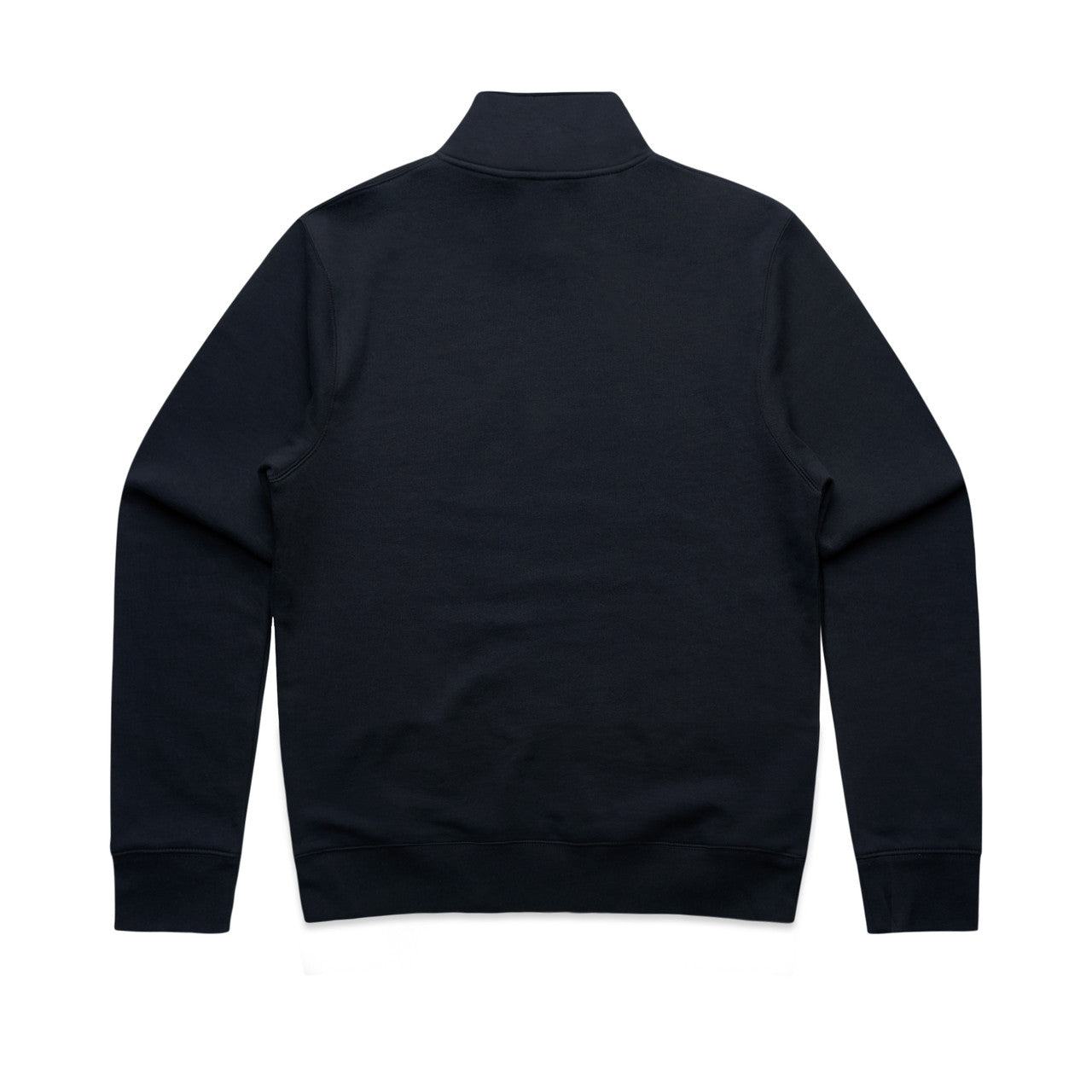 Wo's Stencil Half Zip Crew – Hoodie - NAVY - BACK