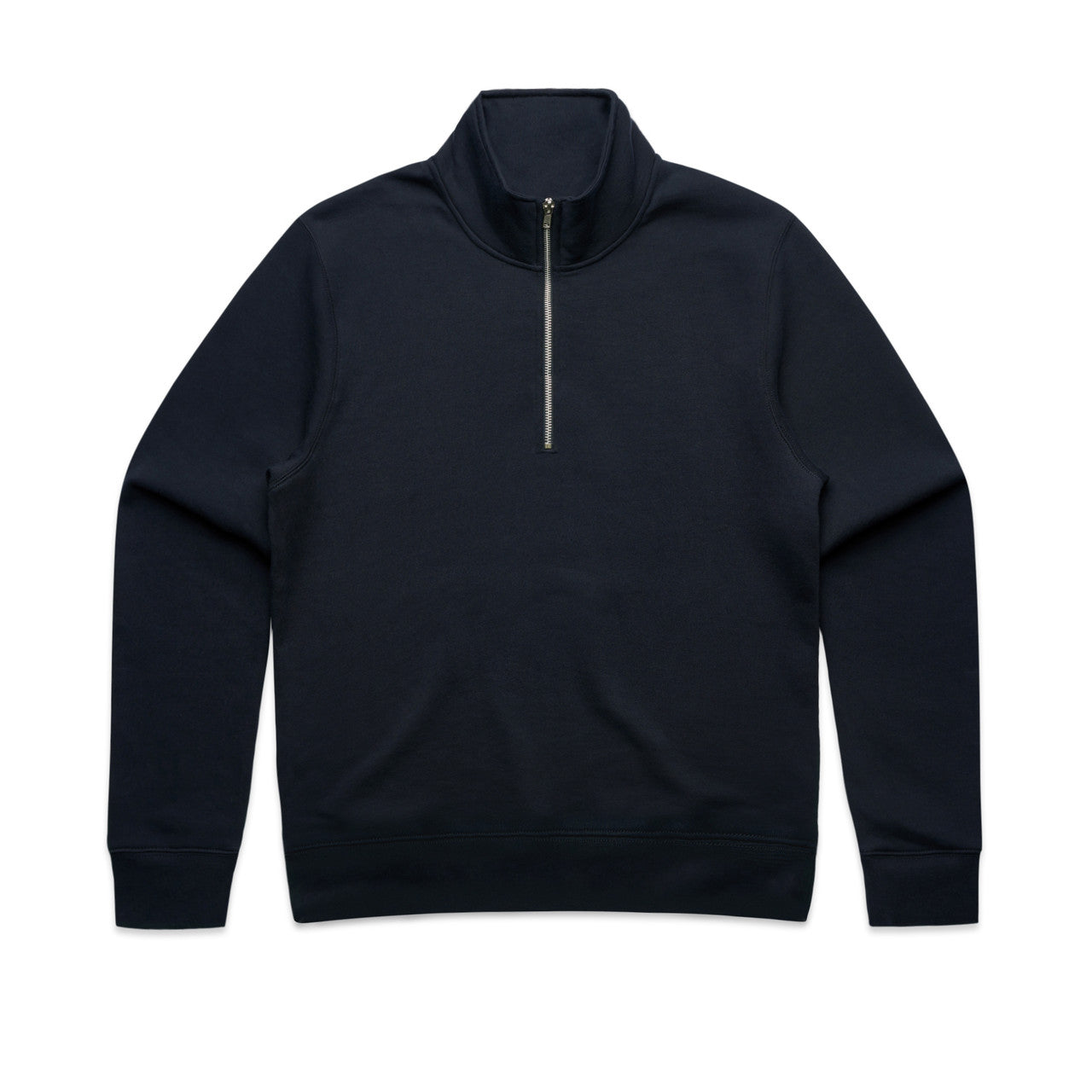 Wo's Stencil Half Zip Crew – Hoodie - Navy