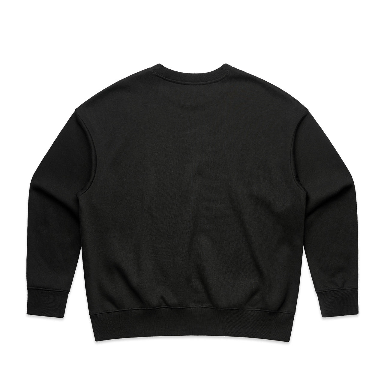 Wo's Heavy Crew – Sweatshirt - BLACK - BACK