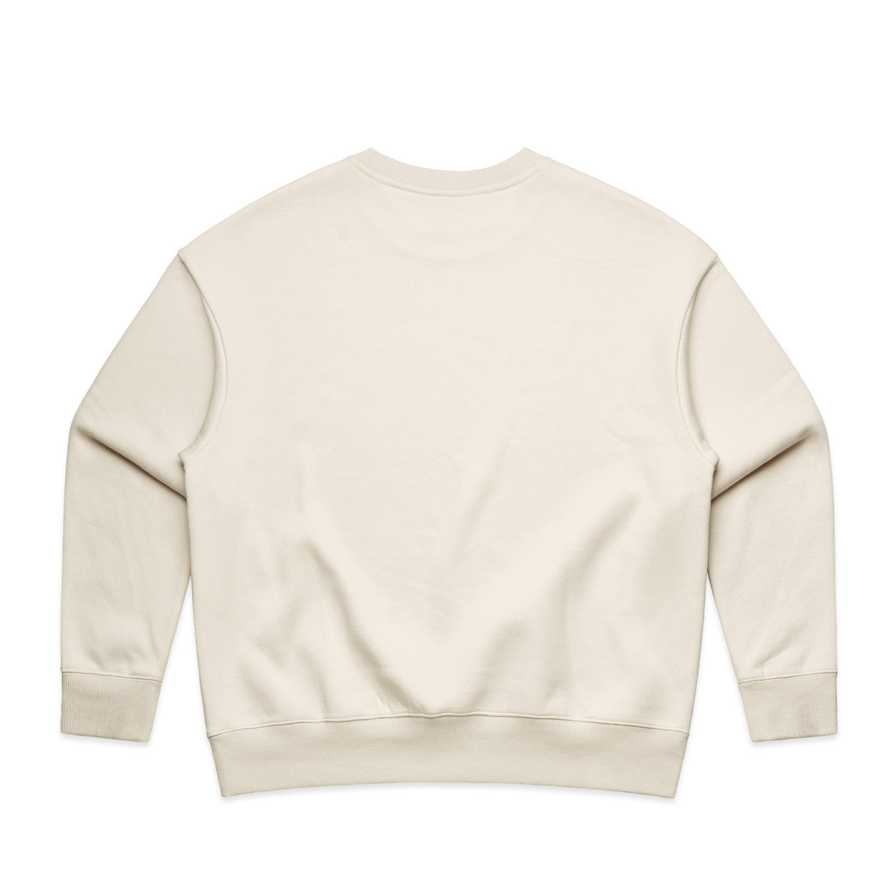 Wo's Heavy Crew – Sweatshirt - ECRU - BACK