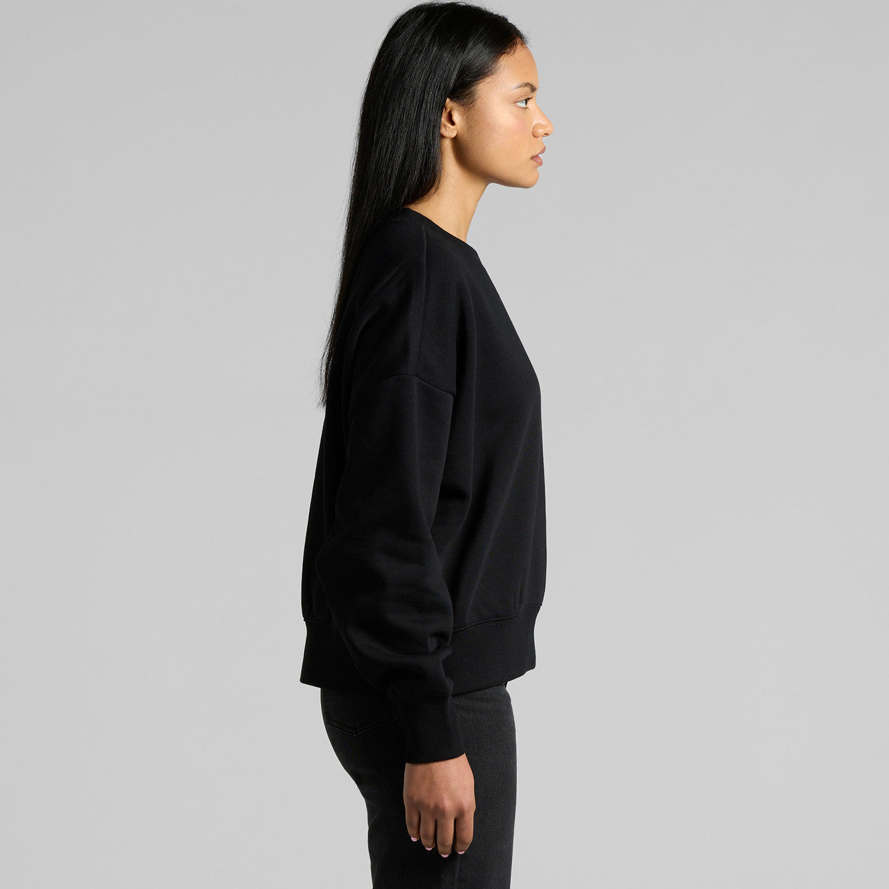 Wo's Heavy Crew – Sweatshirt - SIDE