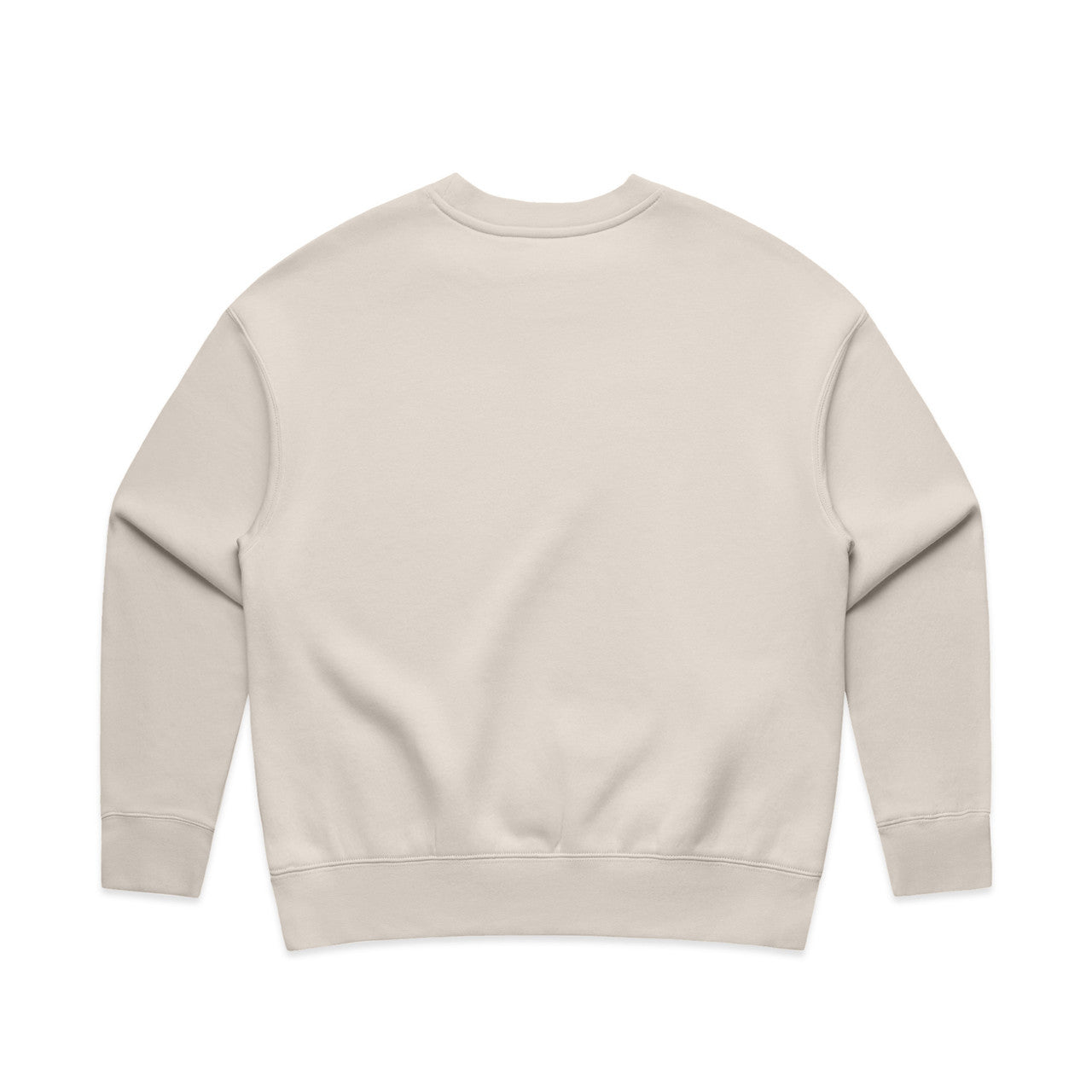 Wo's Relax Crew – Sweatshirt - BONE - BACK