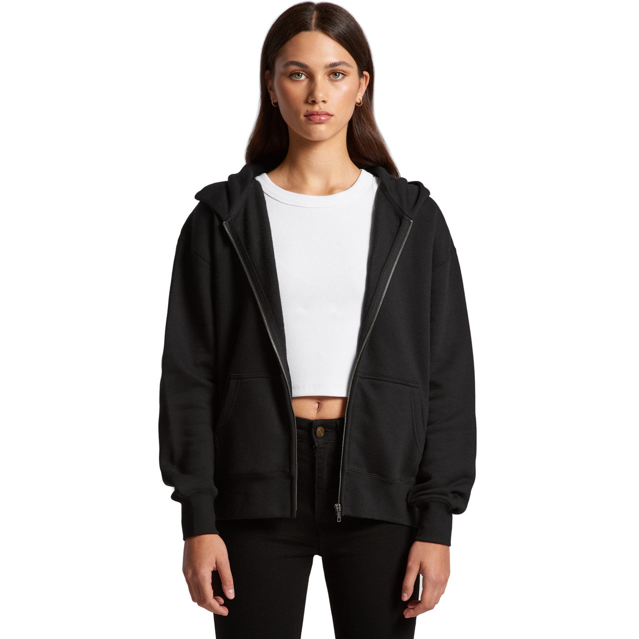 Wo's Relax Zip Hood – Hoodie - FRONT