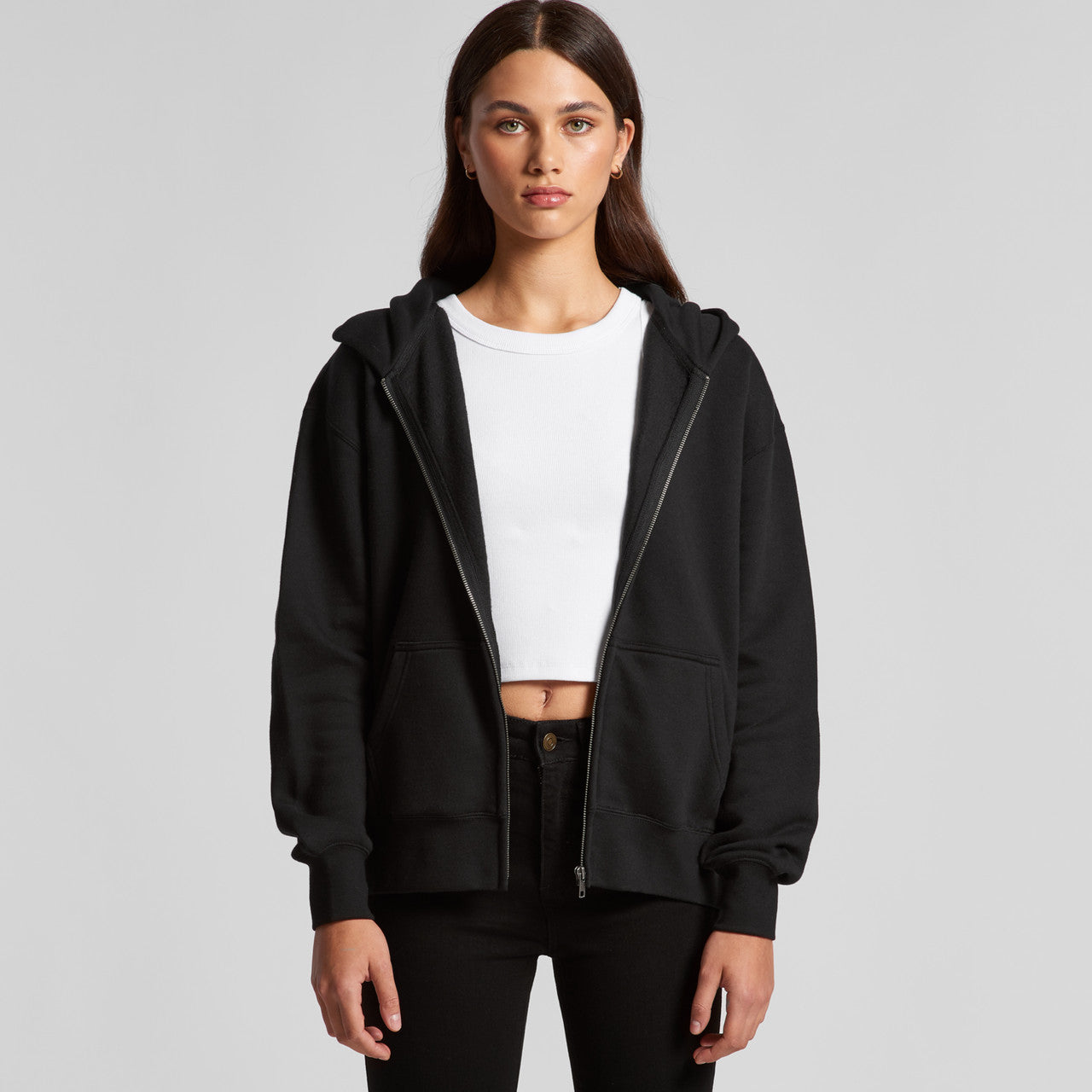 Wo's Relax Zip Hood – Hoodie - MAIN