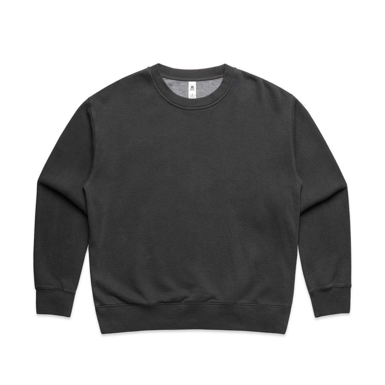 Wo's Relax Faded Crew – Sweatshirt - Faded Black
