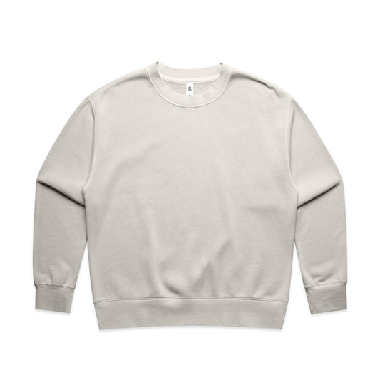 Wo's Relax Faded Crew – Sweatshirt - Faded Bone