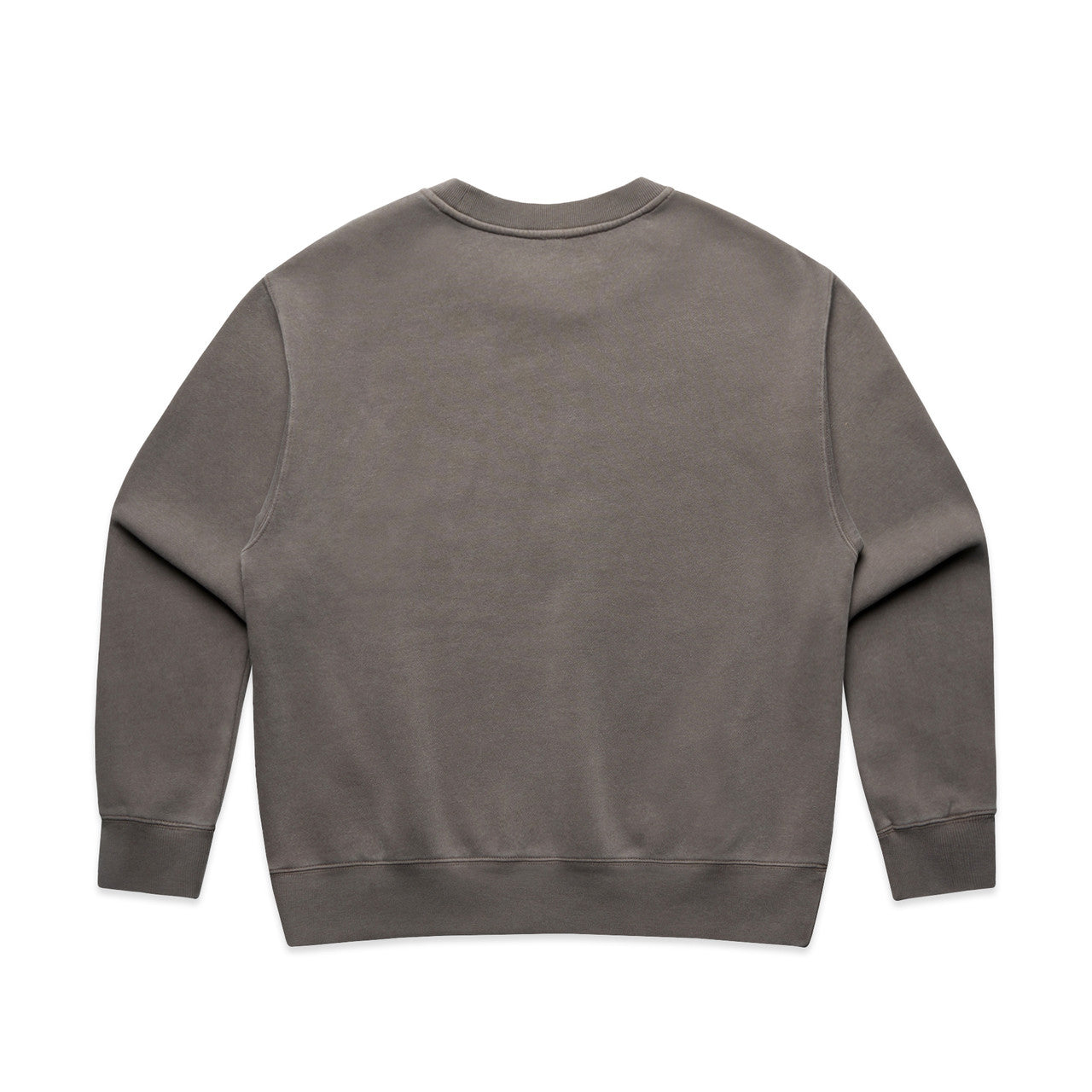 Wo's Relax Faded Crew – Sweatshirt - FADED GREY - BACK