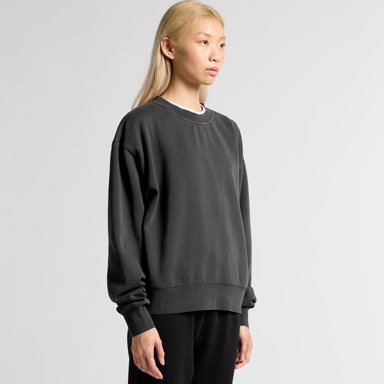Wo's Relax Faded Crew – Sweatshirt - TURN