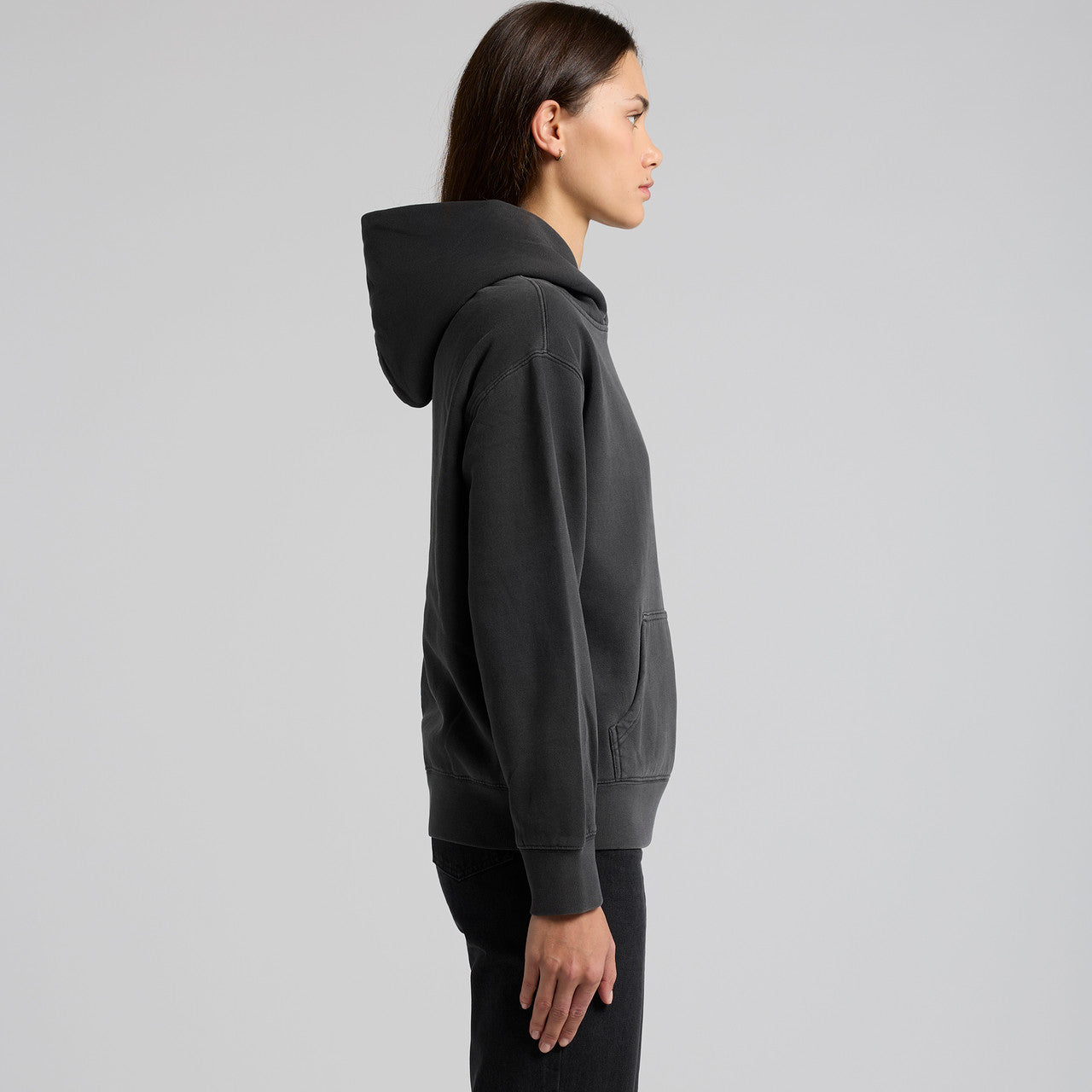 Wo's Relax Faded Hood – Hoodie - SIDE