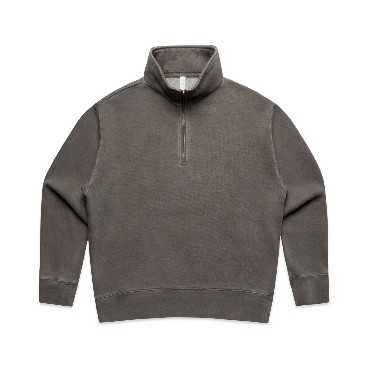 Wo's Relax Faded Half Zip – Hoodie - Faded Grey