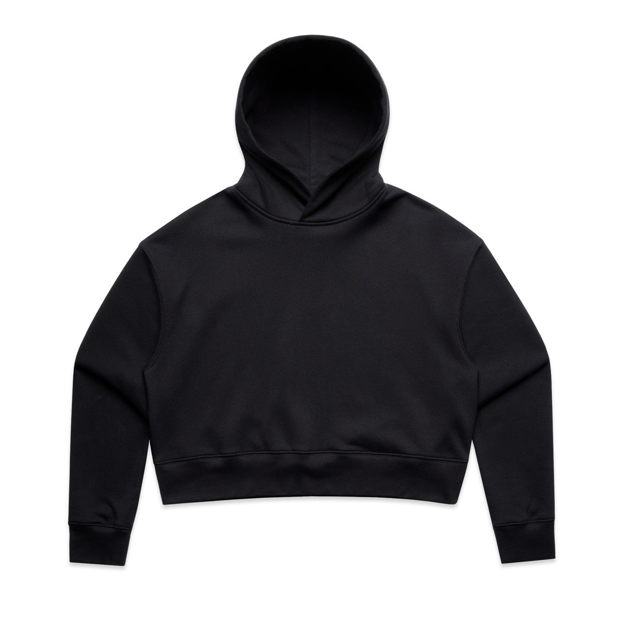 Wo's Relax Crop Hood – Hoodie - Black