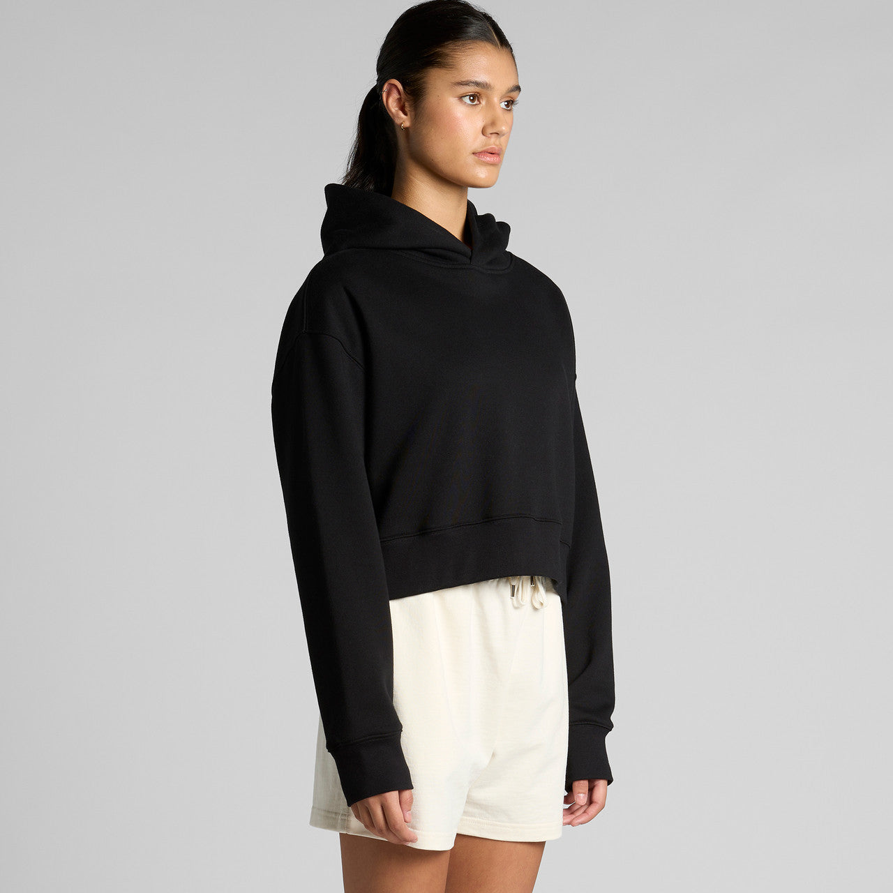 Wo's Relax Crop Hood – Hoodie - TURN