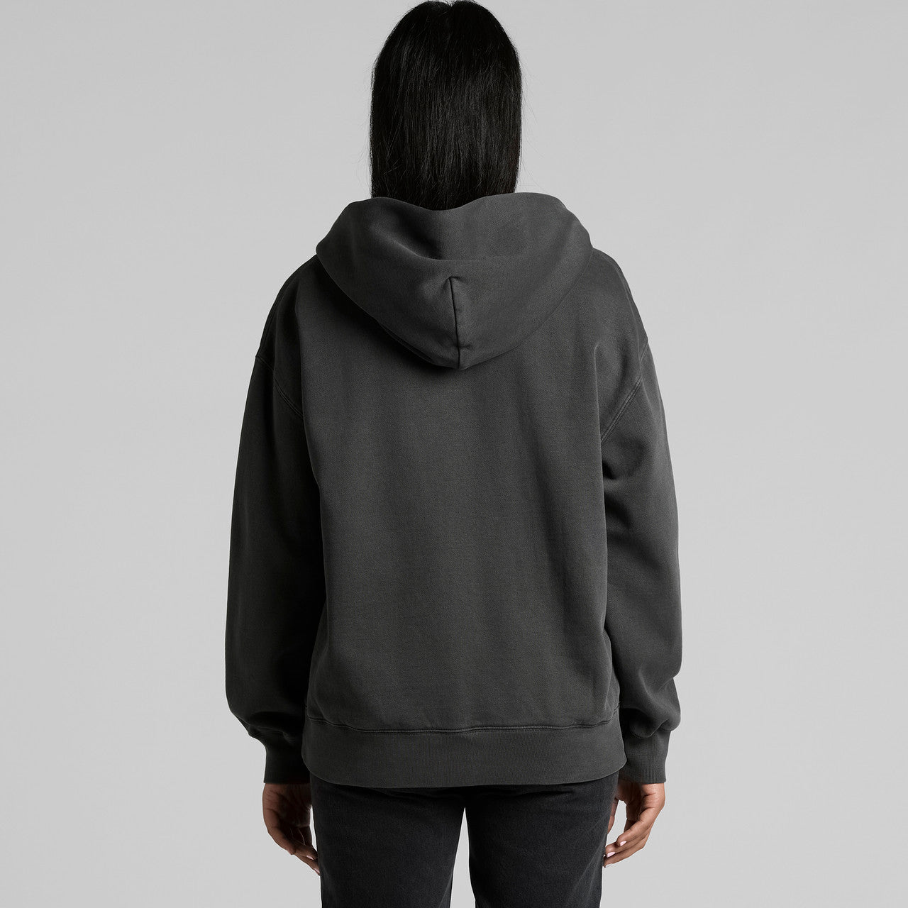 Wo's Relax Faded Zip Hood – Hoodie - BACK