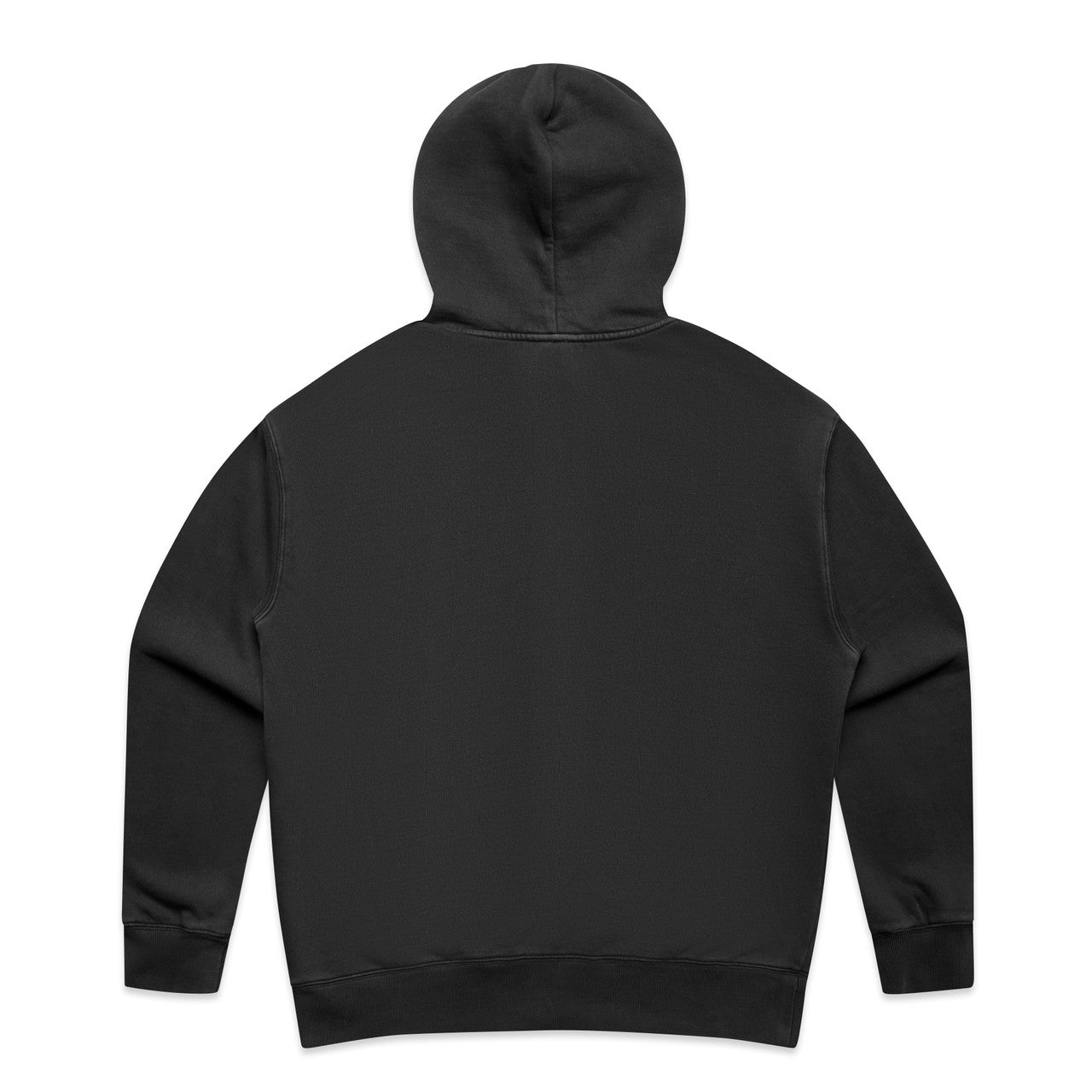 Wo's Relax Faded Zip Hood – Hoodie - FADED BLACK - BACK
