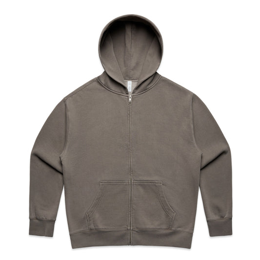 Wo's Relax Faded Zip Hood – Hoodie - Faded Grey