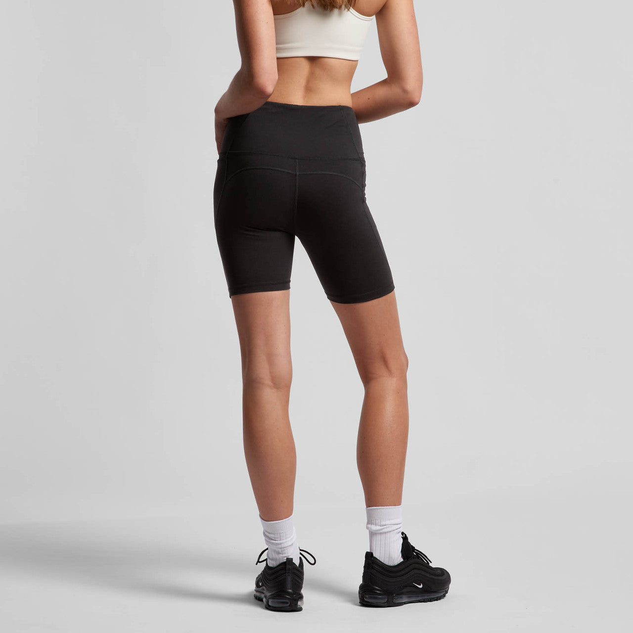 Wo's Active Bike Shorts - BACK