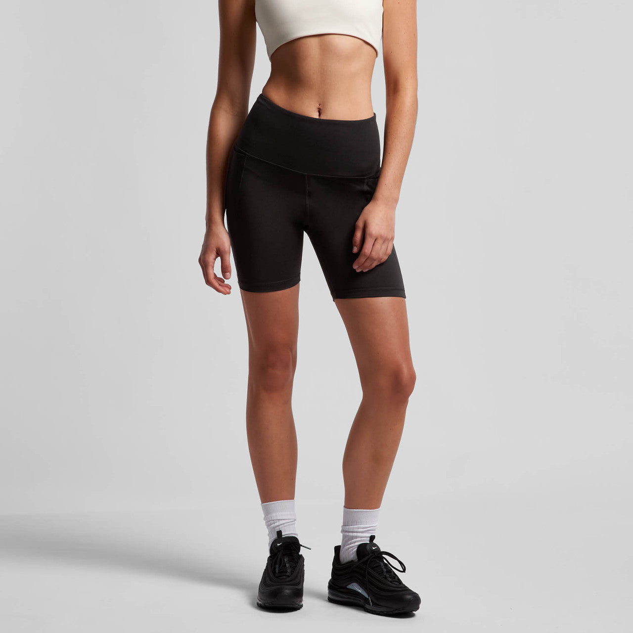 Wo's Active Bike Shorts - BACK