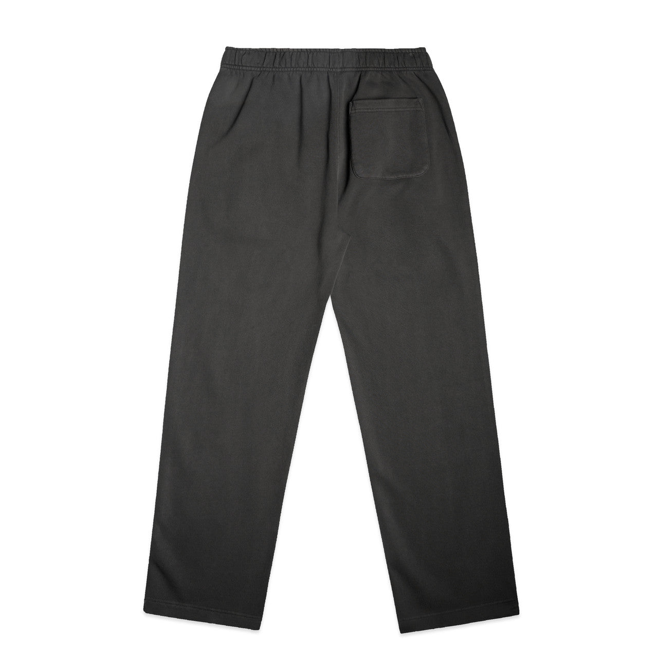 Wo's Relax Faded Cuffless Joggers – Track Pants - FADED BLACK - BACK
