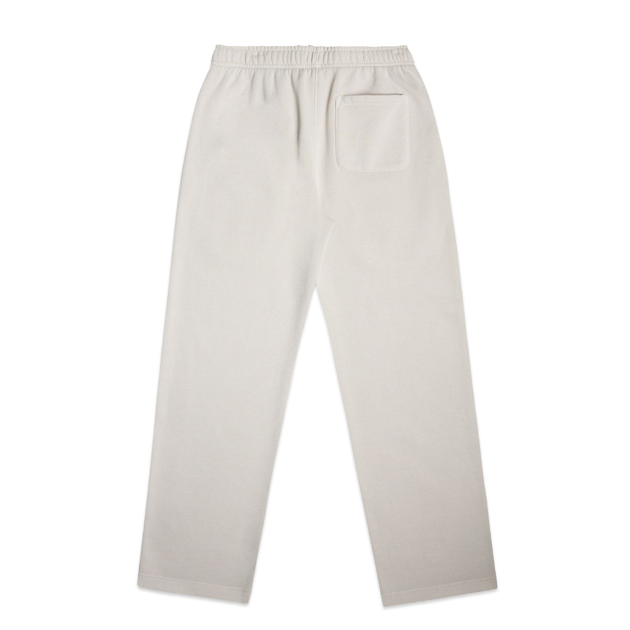 Wo's Relax Faded Cuffless Joggers – Track Pants - FADED BONE - BACK