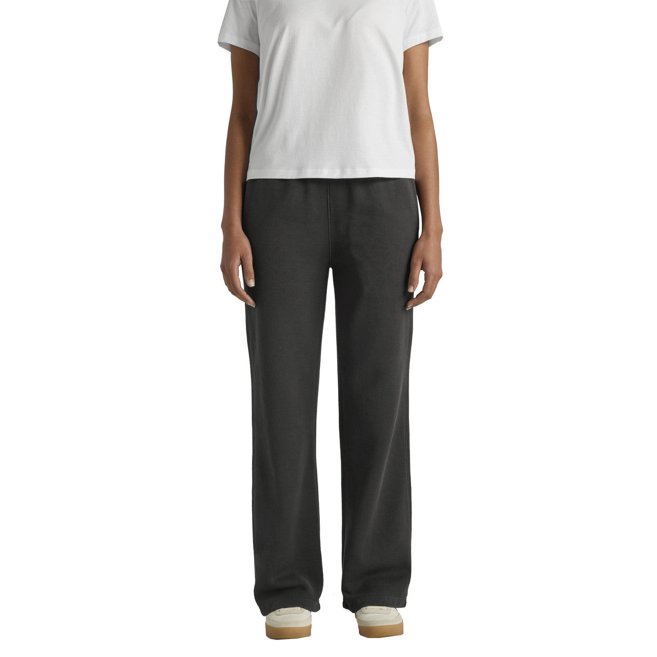 Wo's Relax Faded Cuffless Joggers – Track Pants - FRONT