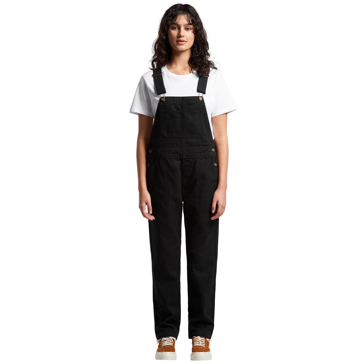 Wo's Canvas Overalls - FRONT