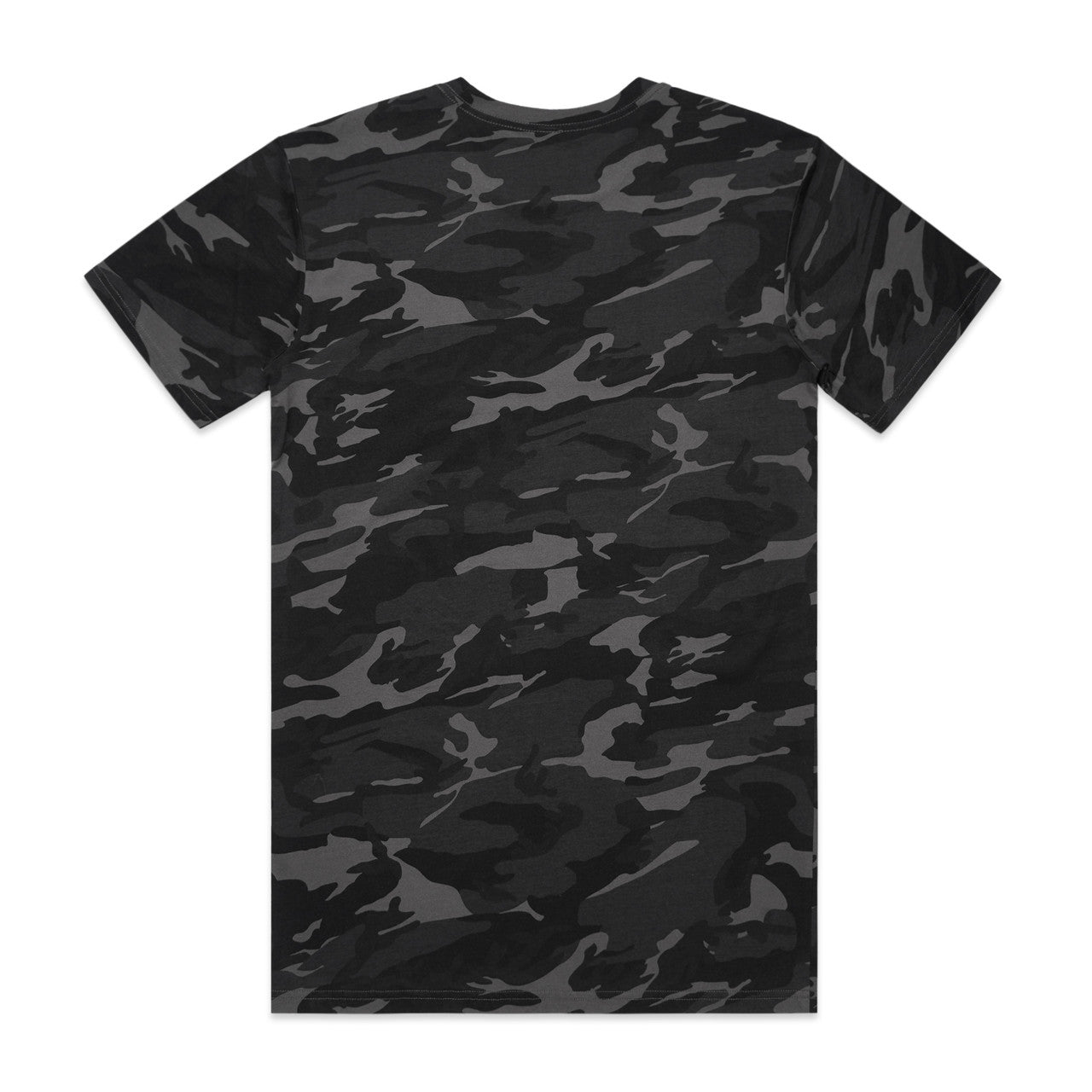 Staple Camo Tee – T-Shirt - BLACK CAMO - BACK