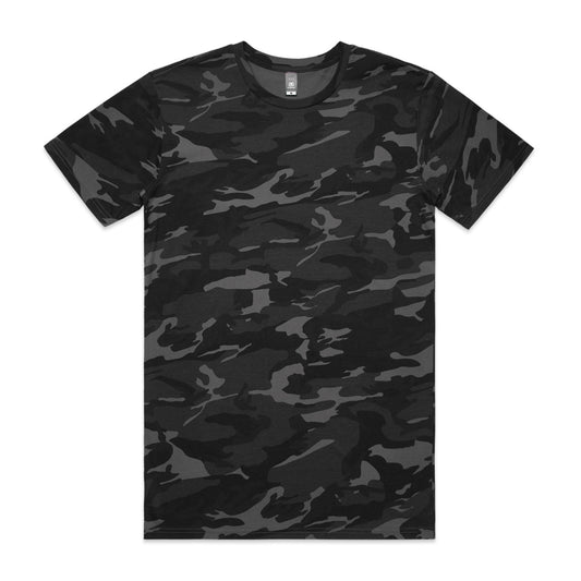 Staple Camo Tee – T-Shirt - Black Camo