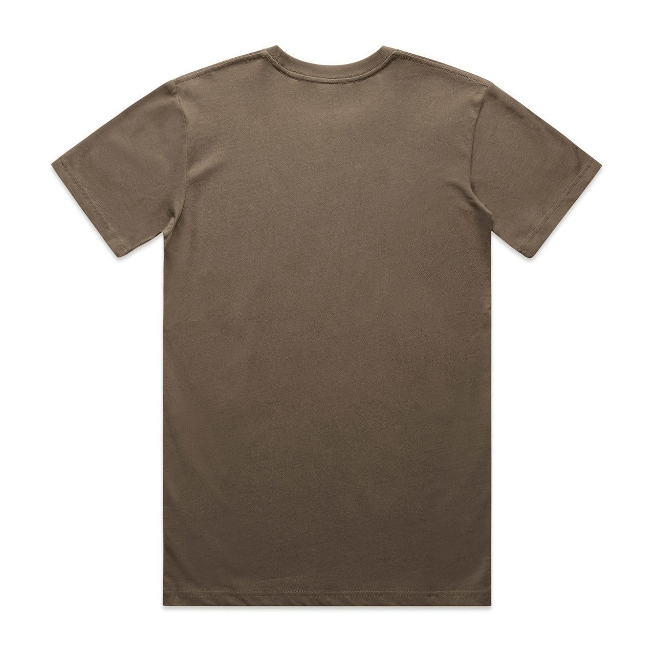Staple Organic Tee – T-Shirt - WALNUT - BACK
