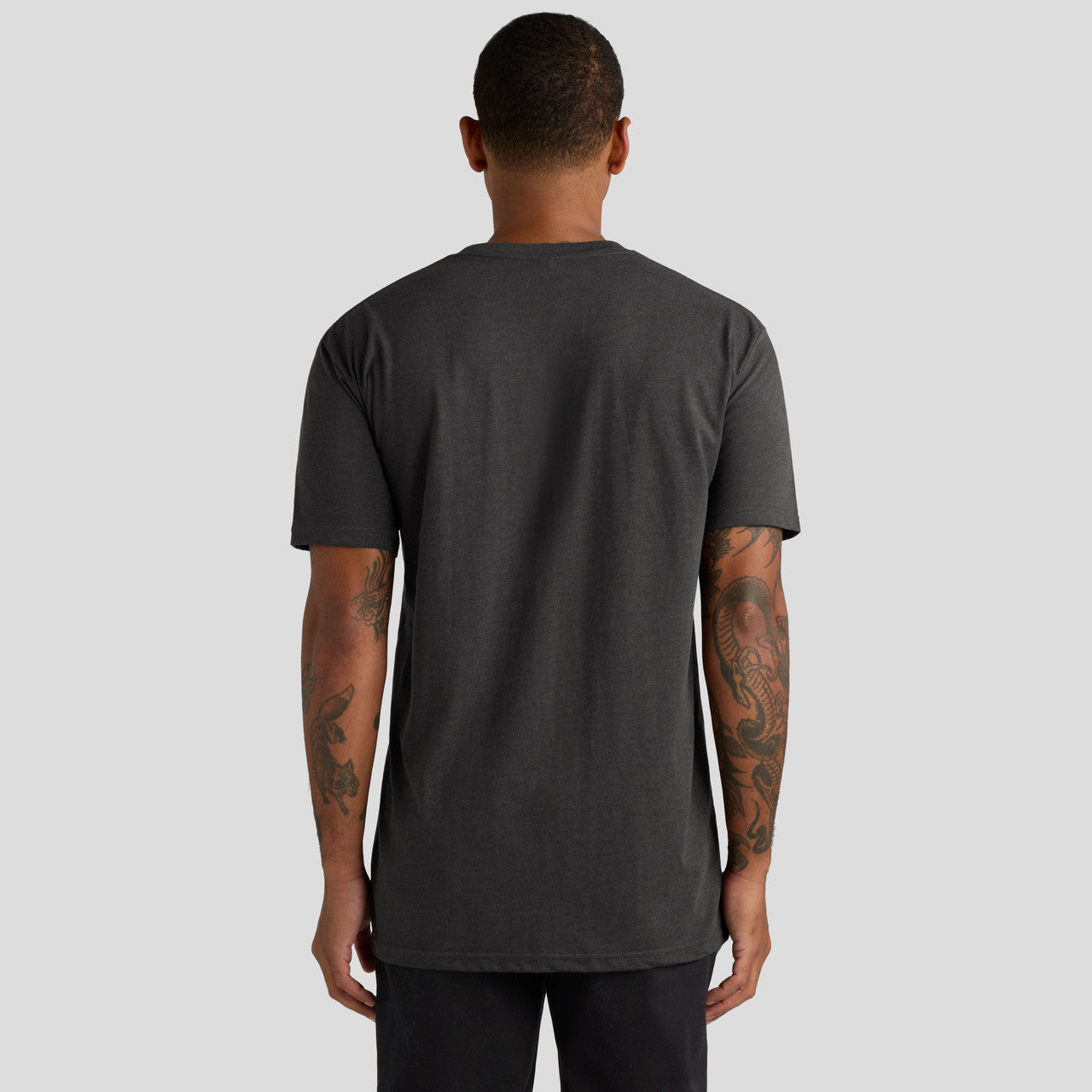 Staple Heather Tee – T-Shirt - BACK