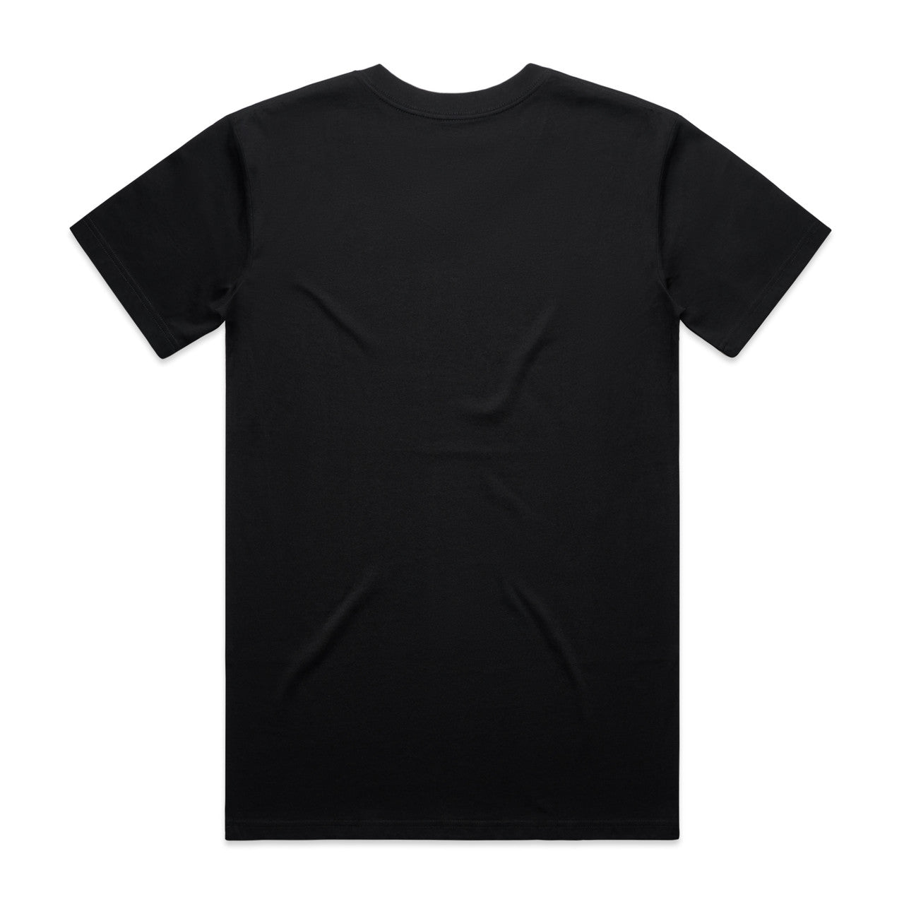 Staple V Neck Tee – T-Shirt - BLACK - BACK