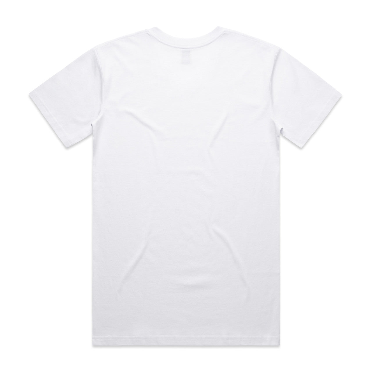 Staple V Neck Tee – T-Shirt - WHITE - BACK