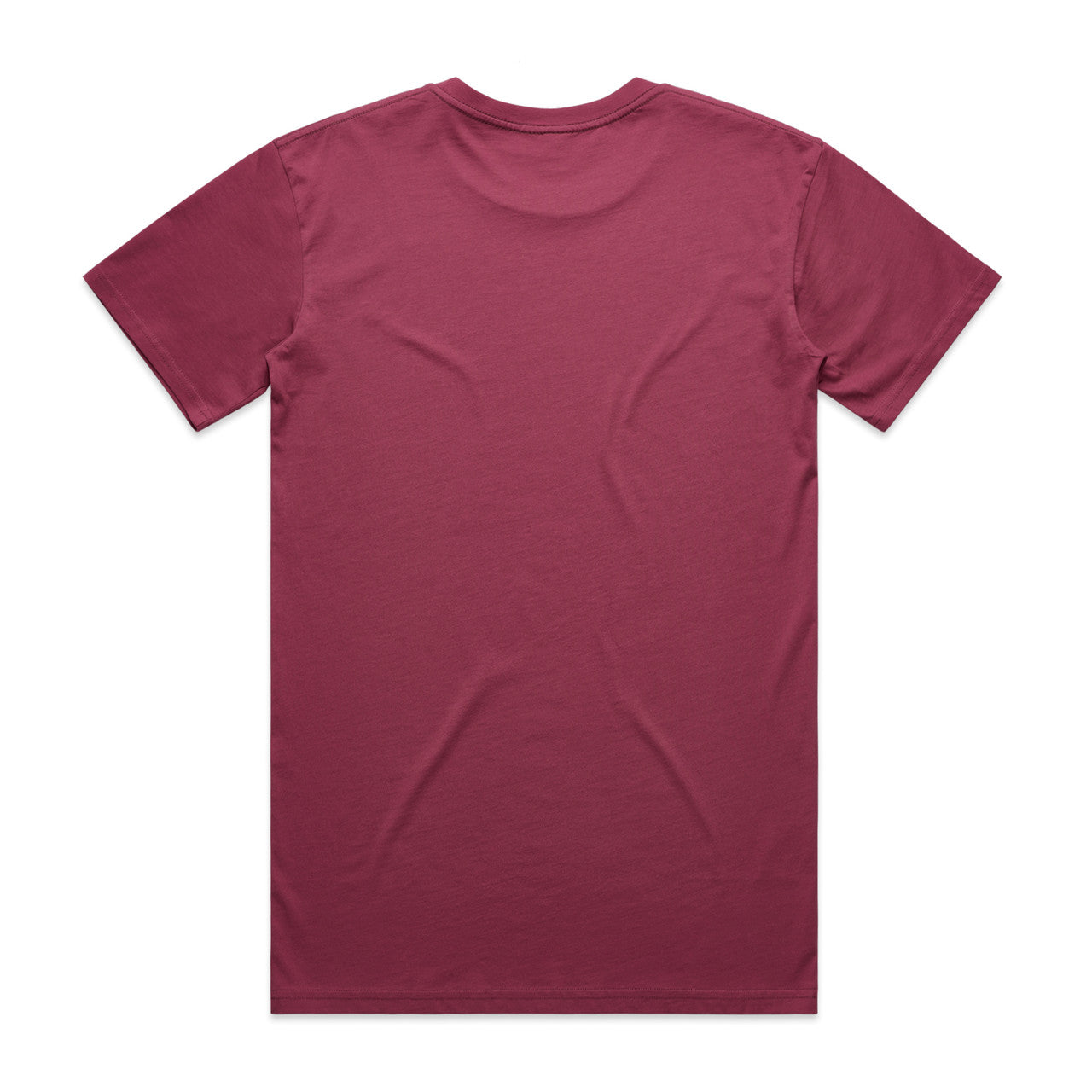 Staple Tee – T-Shirt - BERRY - BACK