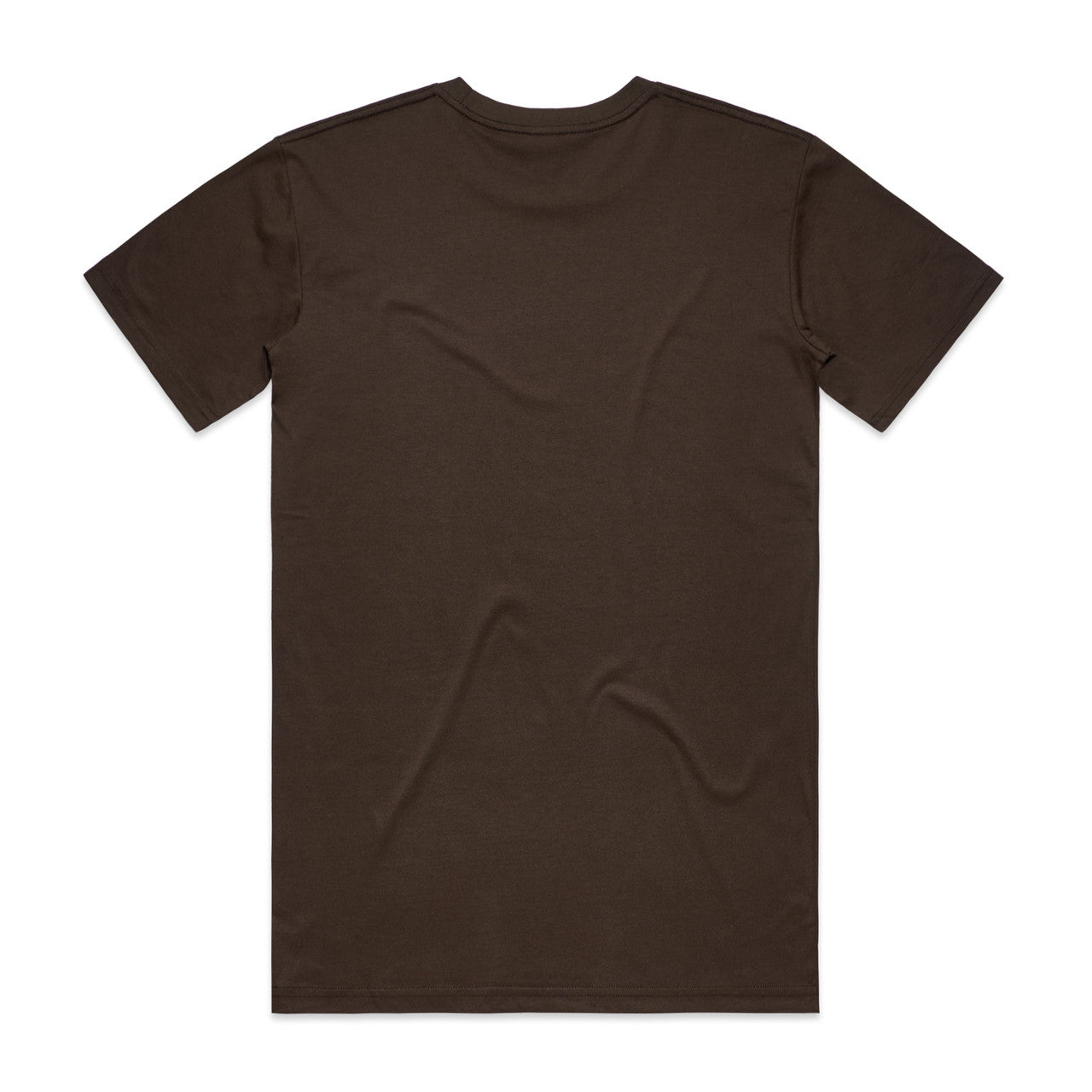 Staple Tee – T-Shirt - DARK CHOCOLATE - BACK
