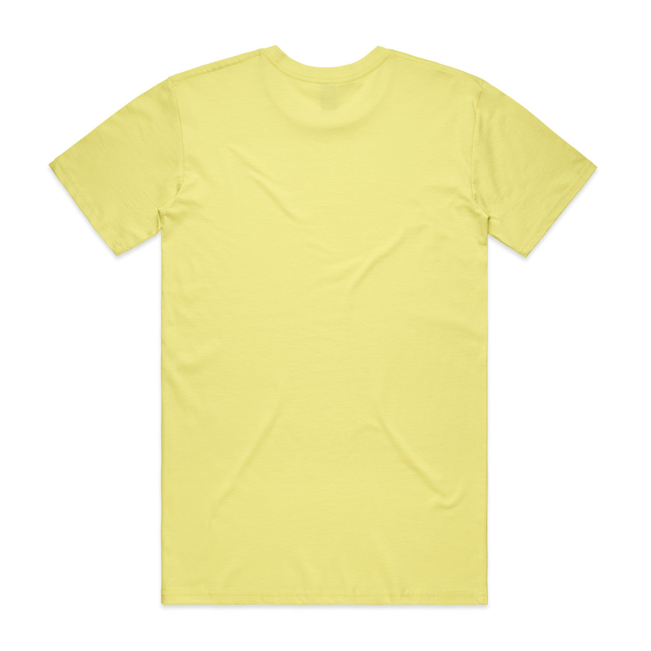 Staple Tee – T-Shirt - LEMON - BACK