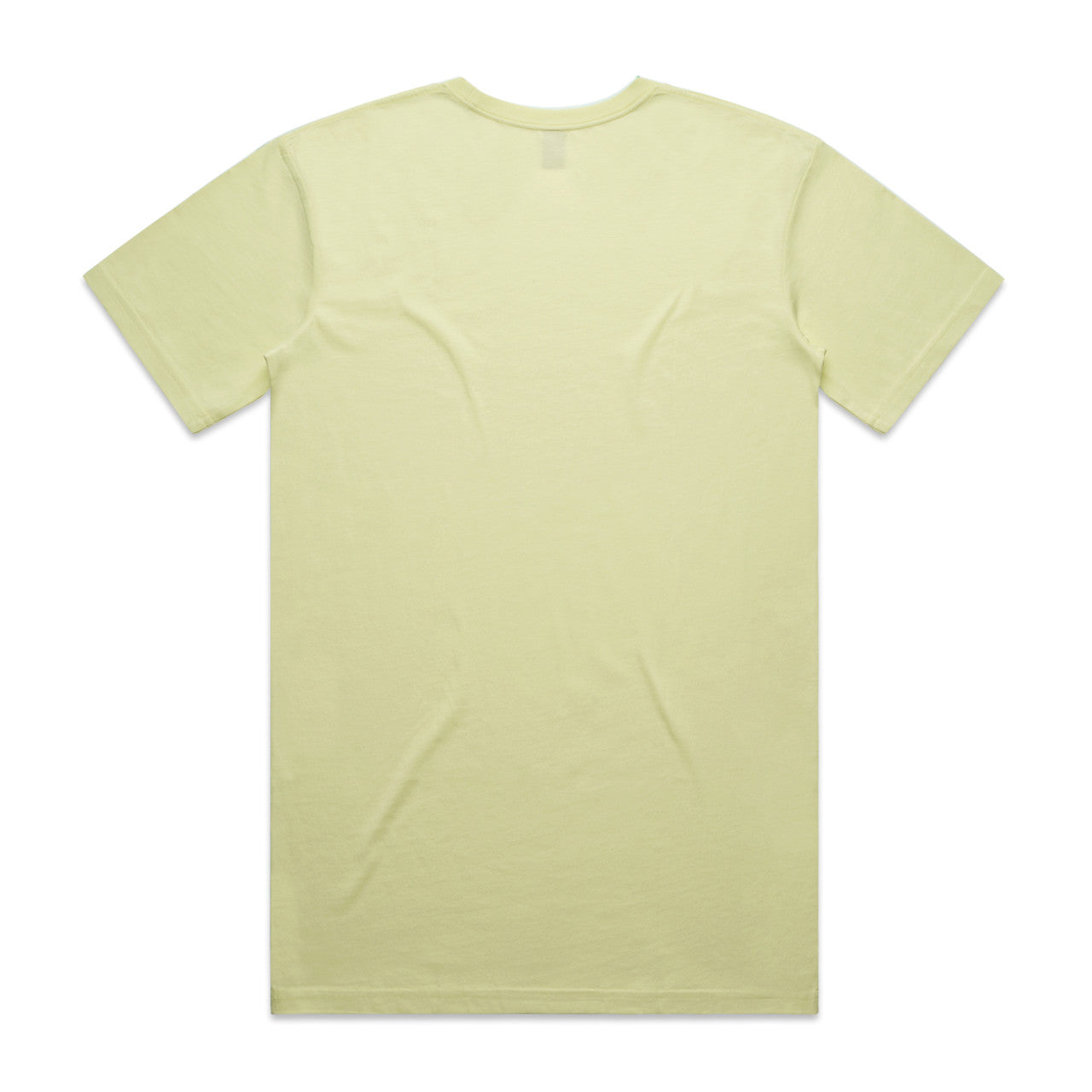 Staple Tee – T-Shirt - LIME - BACK