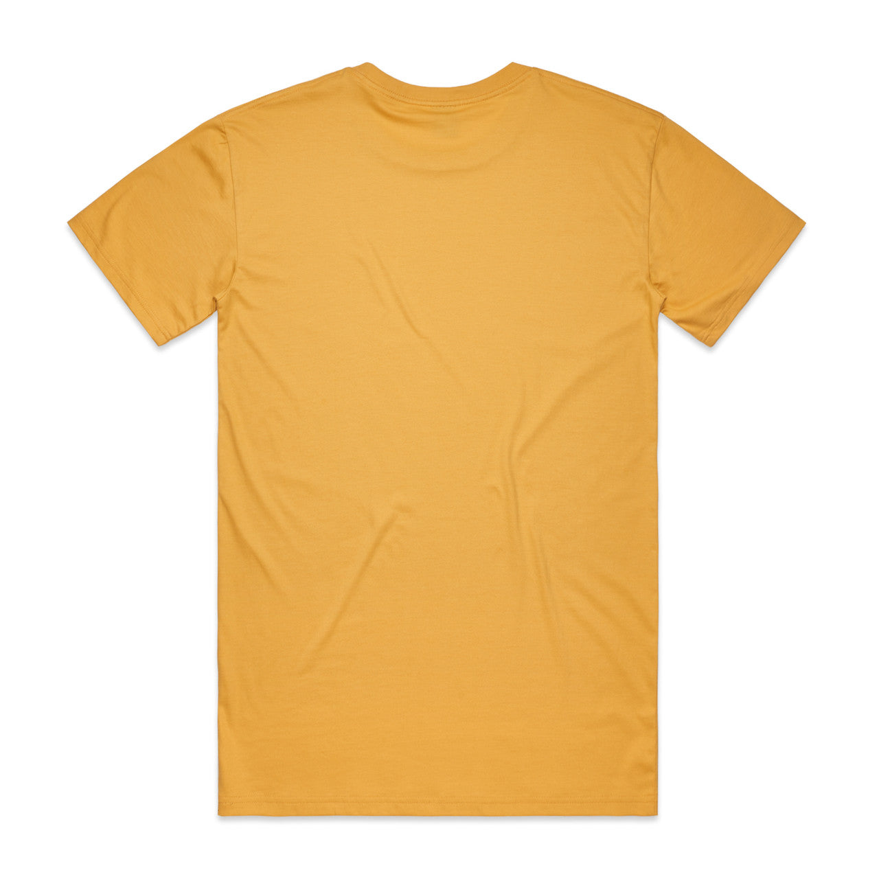 Staple Tee – T-Shirt - MUSTARD - BACK