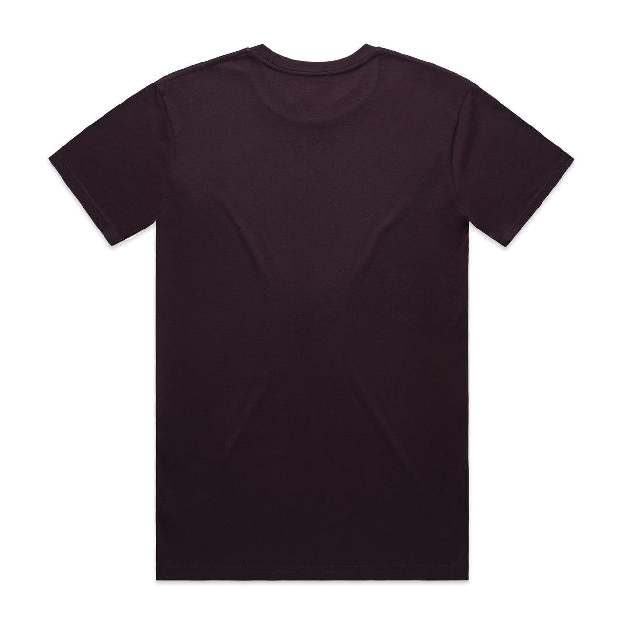 Staple Tee – T-Shirt - PLUM - BACK