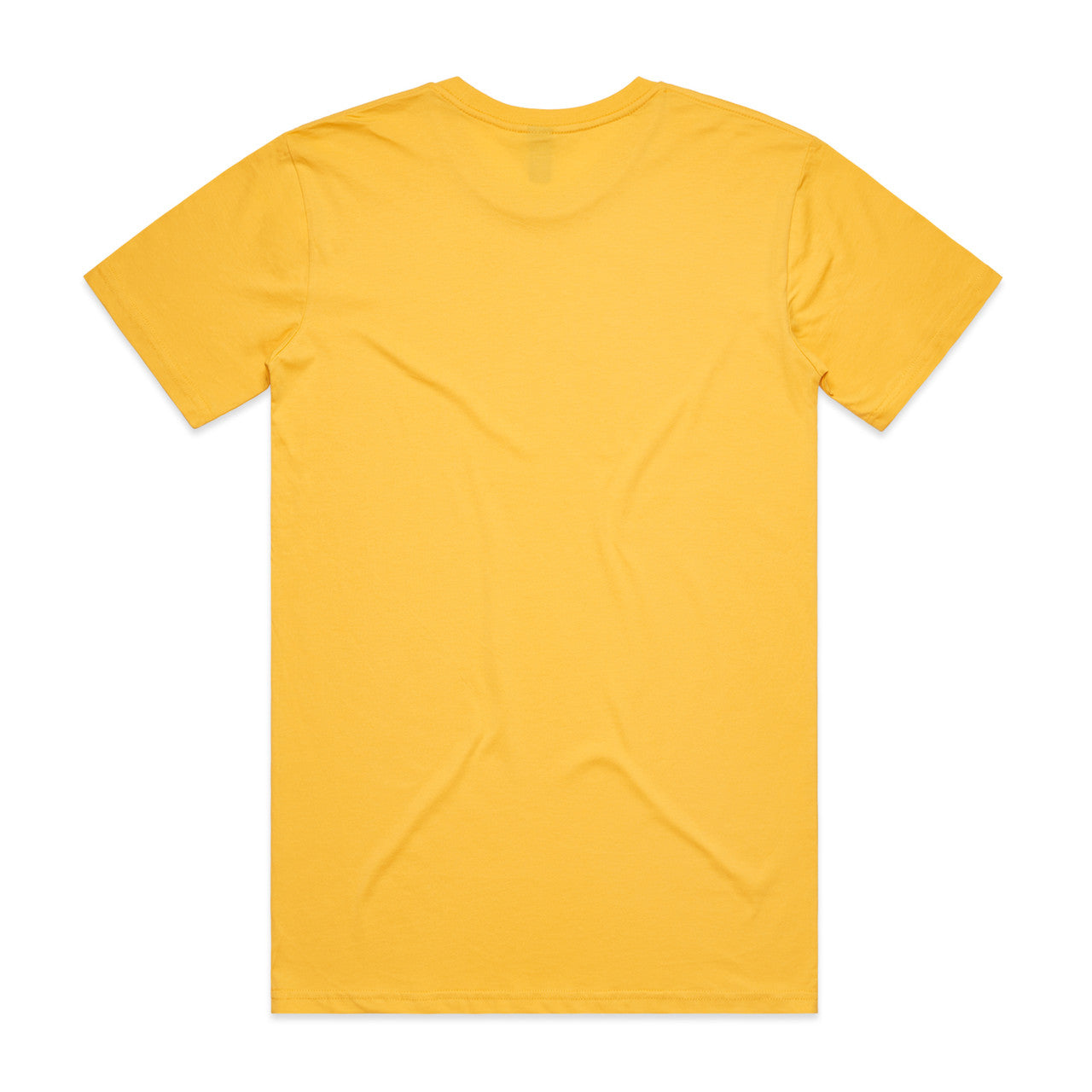 Staple Tee – T-Shirt - YELLOW - BACK