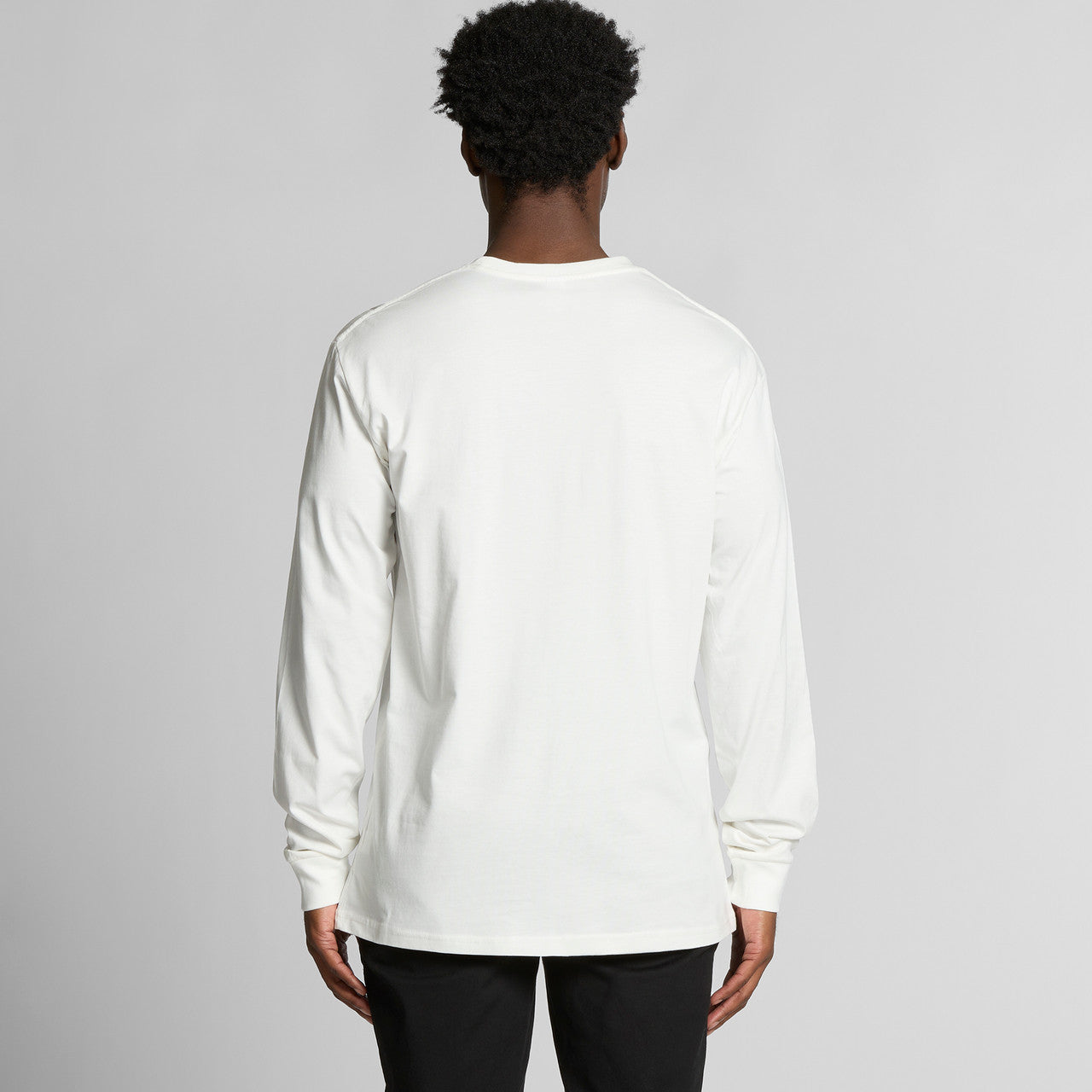 Staple Organic L/S Tee – Long Sleeve Tee - BACK
