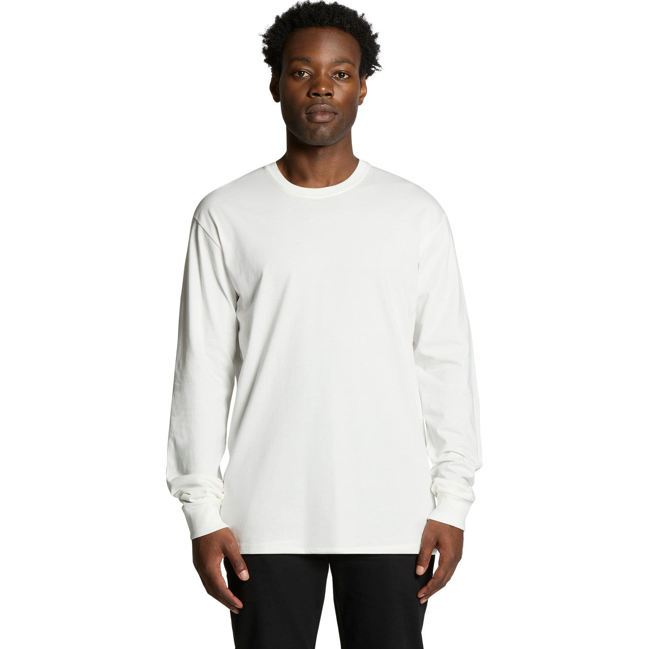 Staple Organic L/S Tee – Long Sleeve Tee - FRONT