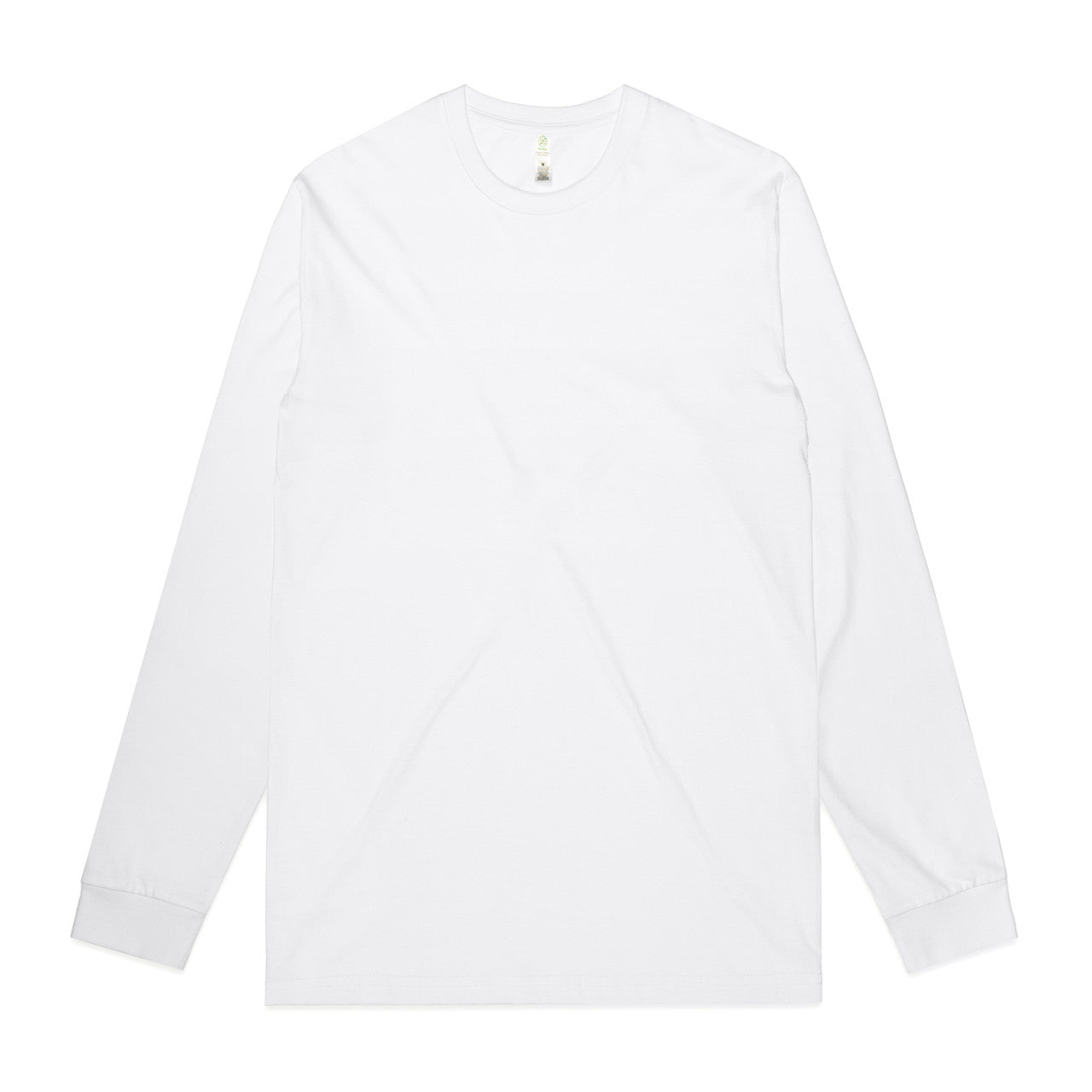 Staple Organic L/S Tee – Long Sleeve Tee - White