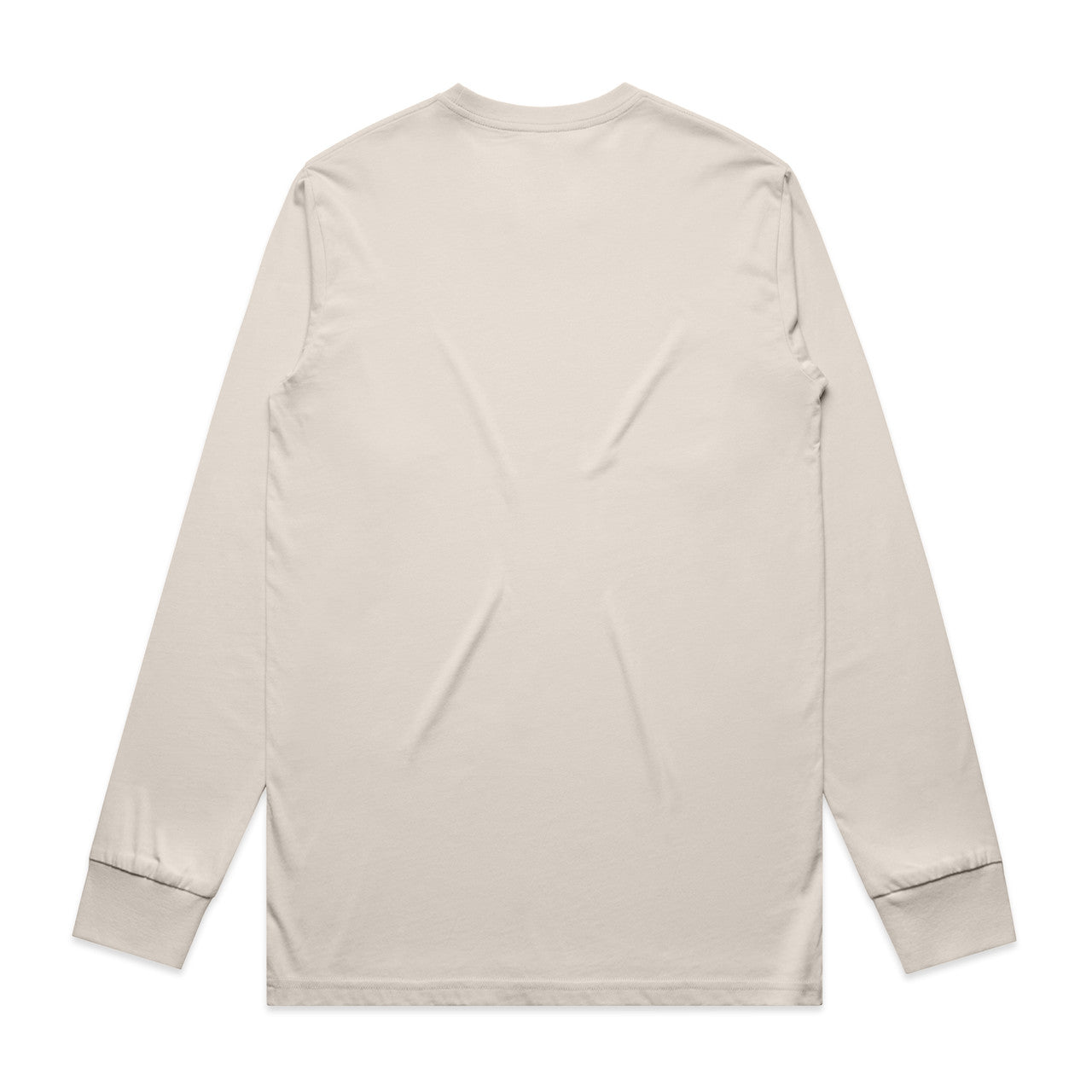 Staple L/S  Tee – Long Sleeve Tee - BONE - BACK