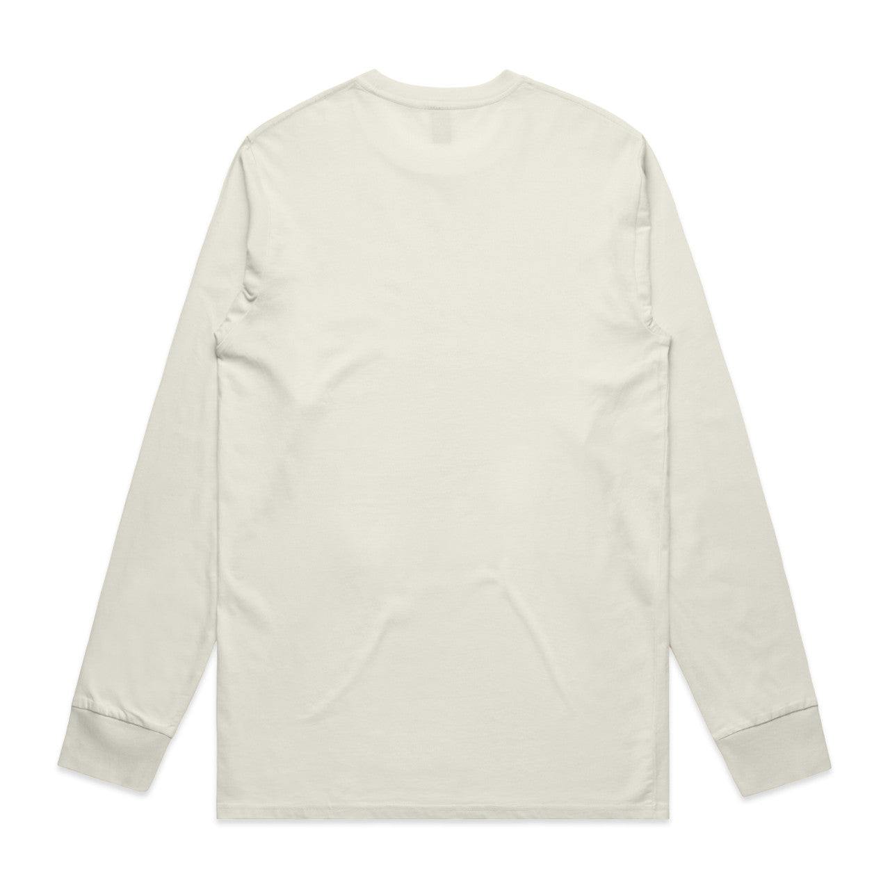 Staple L/S  Tee – Long Sleeve Tee - ECRU - BACK