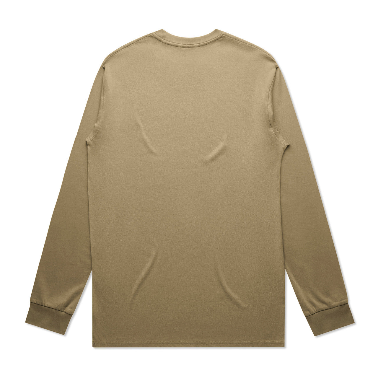 Staple L/S  Tee – Long Sleeve Tee - SAND - BACK