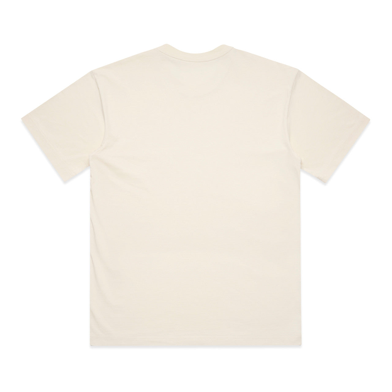 Box Tee – T-Shirt - ECRU - BACK